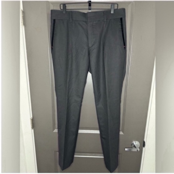 Bedwin & The Heartbreakers Other - 🔥Designer! Bedwin & The Heartbreakers Wool Pants | Tailored Edge, Velvet Detail